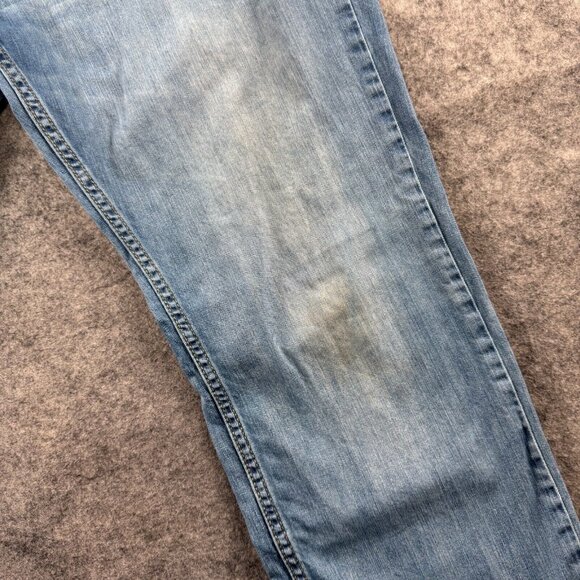 Levis Jeans Mens 36 x 32 Relaxed Straight 559 Distressed 100% Cotton Denim - Picture 8 of 14